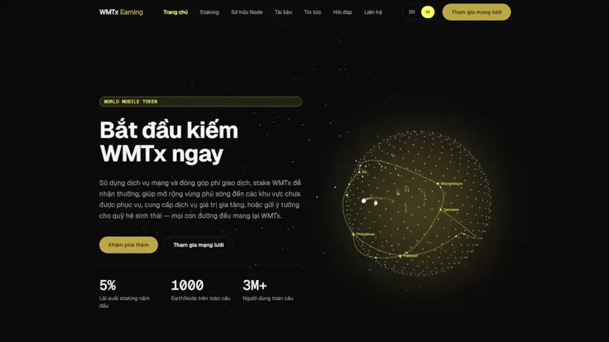 Website tiêu biểu thuộc gói SIGNATURE